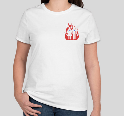TWIN FLAMES WOMENS T SHIRT