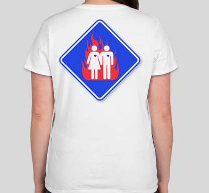 TWIN FLAMES WOMENS T SHIRT