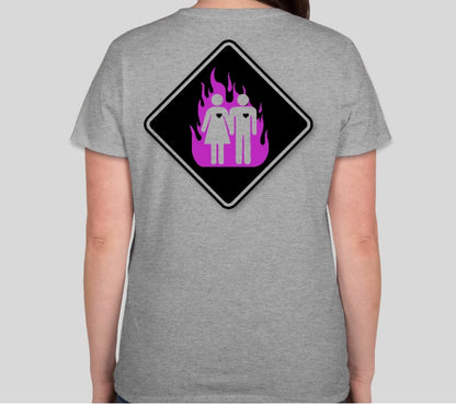 TWIN FLAMES WOMENS T SHIRT